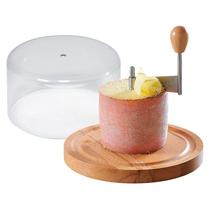Sūrio pjaustyklė Kesper Cheese Slicer 177147 10540226, 22 cm, medžio sp./sidabro sp./skaidri sp., 2 vnt.