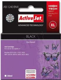 Rašalinio spausdintuvo kasetė ActiveJet Supreme AB-1240BNX, juoda sp., 30 ml