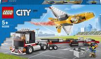 Konstruktorius LEGO City Aviacijos šventės reaktyvinio lėktuvo transporteris 60289, 281 vnt.