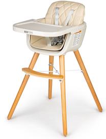 Barošanas krēsls EcoToys Seat, bēša krās.