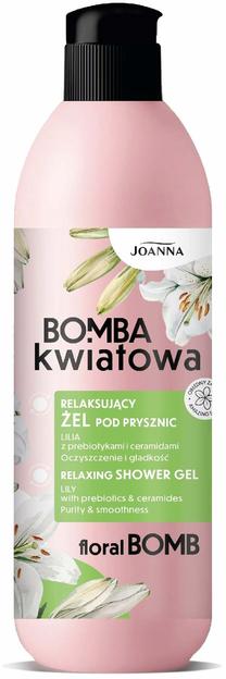 Kūno prausimosi želė Joanna Relaxing Floral Bomb, 500 ml