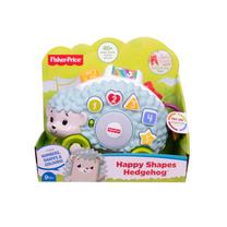Развивающая игра, ежик Mattel Fisher Price Happy Shapes, 14 см, синий цв.