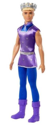 Kena lelle Mattel Barbie Barbie Dreamtopia Royal Ken HLC23, 30 cm, daudzkrāsaina