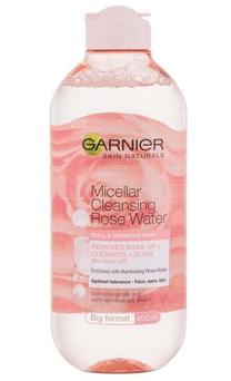 Micelārais ūdens Garnier Skin Naturals Rose Water, 400 ml