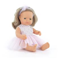 Кукла Miniland My Friends & Me Dark Blonde, 38 см, розовый цв.