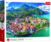 Dėlionė Trefl Menaggio on Lake Como Italy, 68 cm x 48 cm, 1000 vnt.