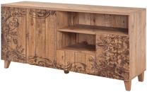 ТВ стол Kalune Design Marina Mila 757, сосновый цв., 45 см x 75 см x 160 см