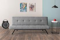 Sofa-lova Hanah Home Zola 859FTN2818, šviesiai pilka sp., 55 x 180 cm x 78 cm