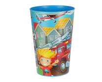 Plastmasas glāze, 340 ml, plastmasa, (krāsa/dizains tiek izvēlēts nejauši)