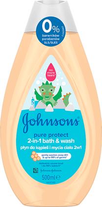Dušo želė Johnson's Baby Pure Protect, 500 ml
