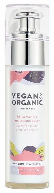 Veido kremas Vegan & Organic Replenishing, 50 ml