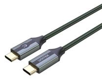 Vads Unitek C14079GN USB USB-C, USB-C, 1 m, zaļa krās.