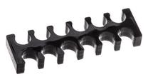 E22 Cable Comb 12 Slots 3mm Small Black