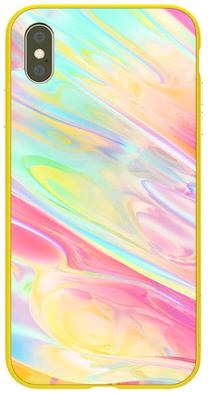 Telefona vāciņš Nillkin, dzeltena krās., Apple