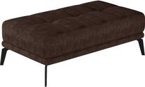 Pufas Torrense Dora 28, tamsiai ruda sp., 75 cm x 140 cm x 45 cm