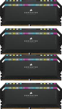 Operatyvioji atmintis (RAM) Corsair Dominator Platinum RGB Black, DDR5, 64 GB, 6400 MHz