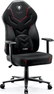 Žaidimų kėdė Diablo Chairs X-Gamer 2,0 Normal, 55 x 53 x 118 - 128 cm, juoda sp.