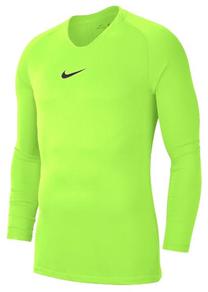 Krekls ar garām piedurknēm, vīriešiem Nike Dry Park First Layer, zaļa krās., xl