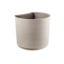 Puķu pods Teraplast Urban Small, plastmasa, Ø 46 cm, bēša krās.