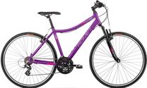 Velosipēds hibrīds Romet Orkan D, 28 ", 17'' rāmis, rozā krās./violeta krās.