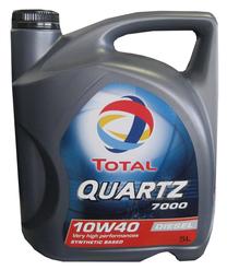 Motoreļļa Total 10W - 40, daļēji sintētiska, 5 l