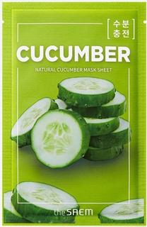 Veido kaukė The Saem Natural Cucumber, 21 ml