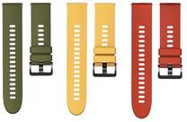 Dirželis Xiaomi, Mi Watch Strap (3-Pack), geltona sp./žalia sp./oranžinė sp.