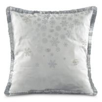 Ziemassvētku dekoratīvs spilvenu pārvalks 115, balta krās./sudraba krās., 45 cm x 45 cm