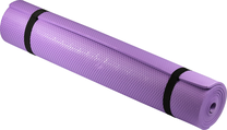 Fitnesa un jogas paklājs Besk, violeta krās., 180 cm x 60 cm x 0.6 cm