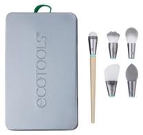 Dekoratīvās kosmētikas otu komplekts Ecotools Wake Up And Glow, 6 gab.