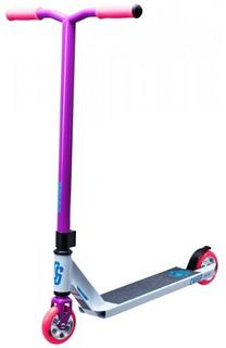 Paspirtukas Crisp Blitz Pro, balta sp./violetinė sp.