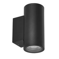 Āra sienas lampa Candellux Lighting Papaver, 35W, GU10, IP65, melna krās., 10 cm x 14.5 cm