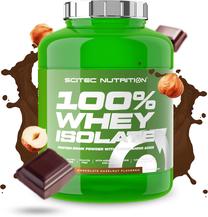 Proteinai Scitec Nutrition 100% Whey Isolate, šokolado su lazdyno riešutais skonio, 1816 g