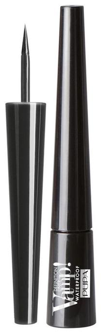 Acu laineris Pupa, glossy black