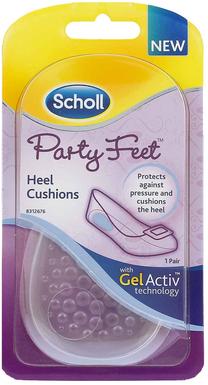 Apavu ieliktņi Scholl Party Feet, caurspīdīga krās., 2 gab.