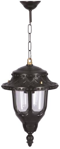 Lauko pakabinamas šviestuvas Opviq BFE-68180-BSY, 60W, E27, IP65, juoda sp., 25 cm x 50 cm
