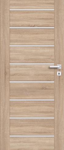 Iekšdurvju vērtne PerfectDoor Mira MIRA 01, kreisais, sonoma ozola krās., 203.5 x 64.4 x 4 cm
