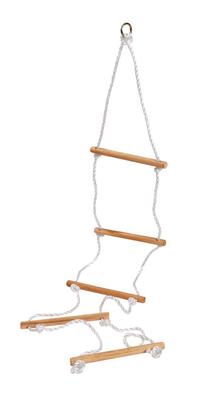 Kāpšanas virve Eichhorn 100004504, 200 cm x 42 cm x 6 cm, brūna krās./balta krās.