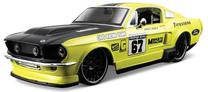 Игрушечная машина Maisto Ford Mustang GT 1967, желтый цв.