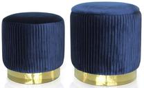 Pufas Homede Arya, mėlynas, 34 cm x 34 cm x 32 cm