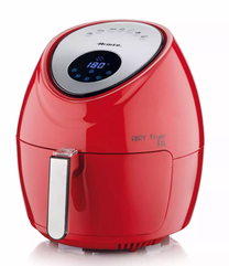 Karšto oro gruzdintuvė Ariete Airy XXL 4618/01, raudona sp., 1800 W, 7 l