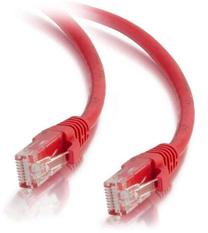 Сетевой кабель C2G RJ-45, RJ-45, 3 м, красный цв.