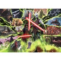 Dėlionė Ravensburger Star Wars Villainous: Asajj Ventress, 50 cm x 70 cm, 1000 vnt.
