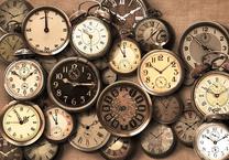 Fototapete Artgeist Old Clocks, 105 cm x 150 cm