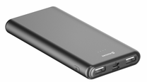 Lādētājs-akumulators (Power bank) Swissten Worx II, 10000 mAh, 10.5 W, melna krās.