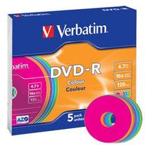Ierakstāms kompaktdisks Verbatim, 4.7 GB, 5gab.