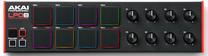 MIDI valdiklis AKAI LPD8 MKII, juoda sp./raudona sp.