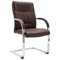 Darba krēsls VLX Cantilever 289343, 67.5 x 58 x 102 cm, brūna krās.