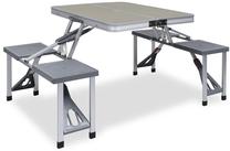 Tūrisma mēbeļu komplekts VLX Folding Camping Table with 4 Seats