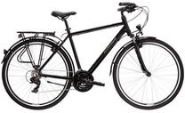 Velosipēds tūristu Kross Trans 1.0, 28 ", S rāmis, melna krās./pelēka krās.